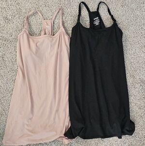 Joyspun Pink and Black Maternity/ Postpartum Gowns With Built In Bra